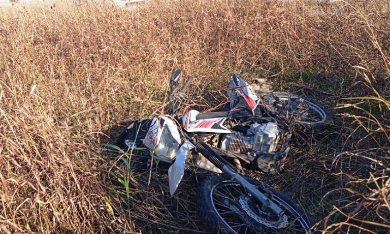 Encuentran en Arrecifes una moto robada en Sarmiento e identifican a presunto autor