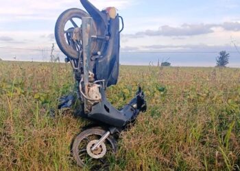 Un motociclista se encuentra en estado crítico por un accidente