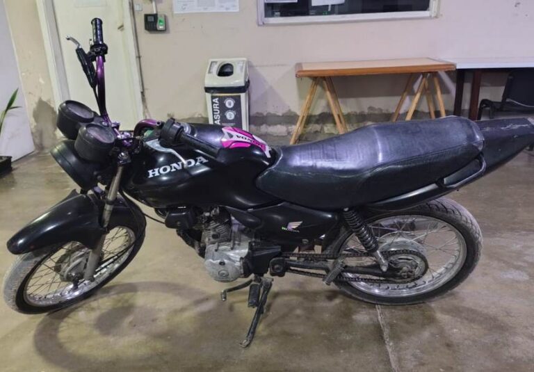 Secuestran tres motos en distintos operativos policiales