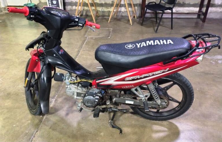 Secuestran en Arrecifes una moto robada en La Matanza