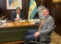 Bouvier se reunió con director del Banco Provincia para renovar el parque de máquinas