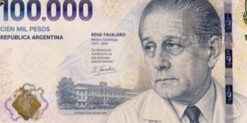 Es falso el supuesto billete con la imagen del Dr. Favaloro
