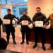 Bouvier distinguió a policías de la Sección Motorizada
