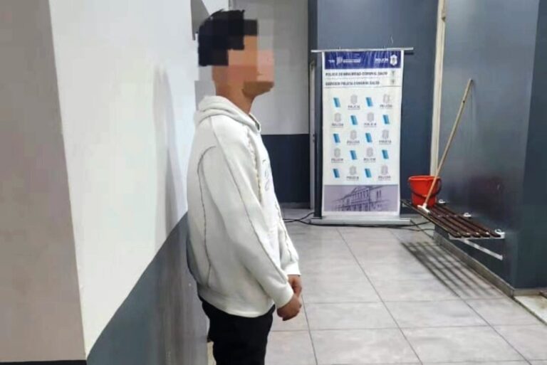 Salto informó la detención de un delincuente y pide que pague por los daños