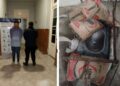 Lo agarraron llevándose materiales de una obra en construcción