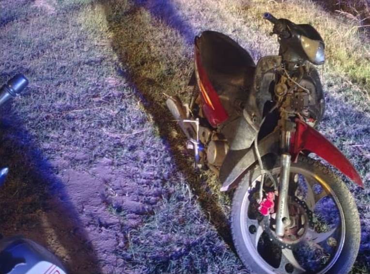 Recuperaron una moto robada el mismo día