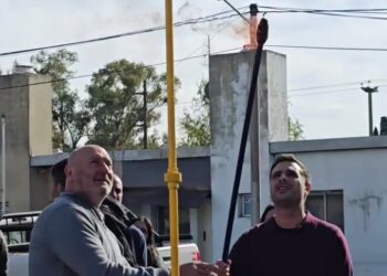 Inauguraron nueva red de gas natural en un barrio de Salto