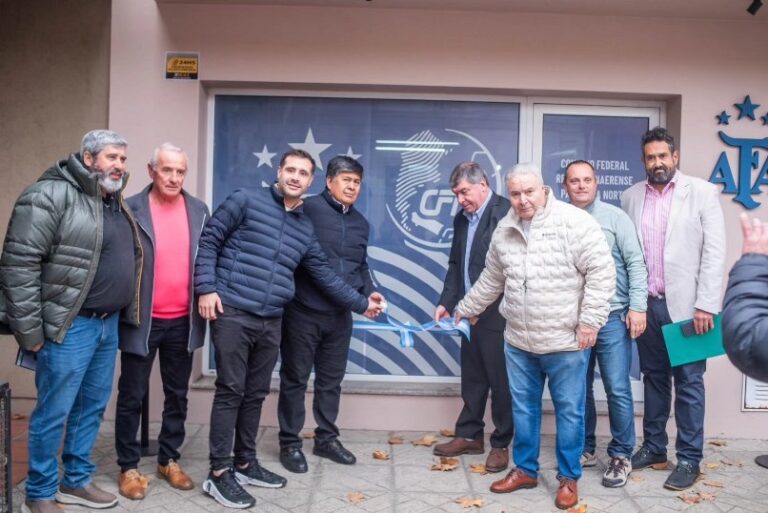 La AFA inauguró una sede del Consejo Federal en Salto