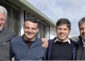 Gabiondo acompañó a Kicillof en su recorrida por la región