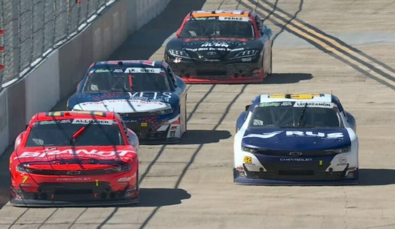El motor interrumpió una buena carrera de Leguizamón en San Diego