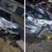 Violento choque en ruta 8 con varios heridos