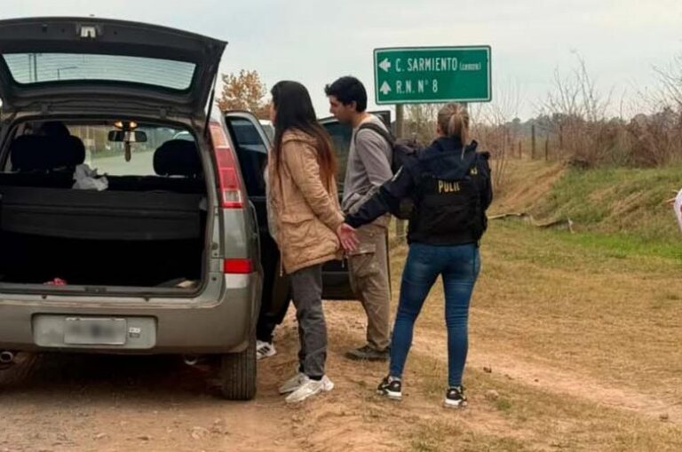Intentó entrar a Sarmiento con una carga millonaria de drogas y la agarraron