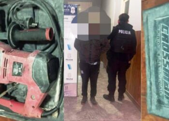 Recuperan en Pergamino herramientas robadas en Arrecifes: un detenido