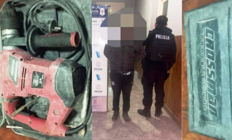 Recuperan en Pergamino herramientas robadas en Arrecifes: un detenido