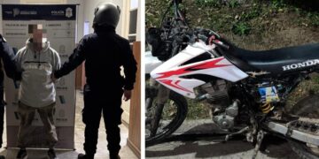 Encuentran una moto robada hace seis años