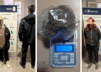 Aprehenden a una pareja por tenencia de marihuana