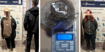 Aprehenden a una pareja por tenencia de marihuana