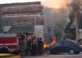 Se incendia un auto en el centro de Arrecifes