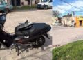Motociclista internado tras chocar con un auto