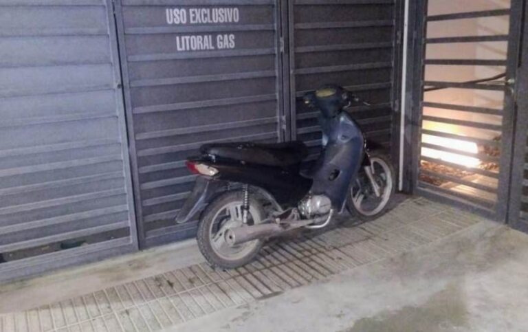 Encuentran una moto con pedido de secuestro por hurto