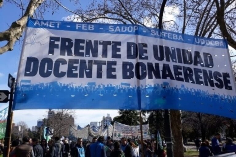 Sorpresivo paro docente este martes en la Provincia