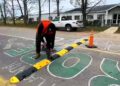 Colocan más reductores de velocidad en Arrecifes