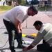 Colocaron un nuevo reductor de velocidad en barrio La Cumbre