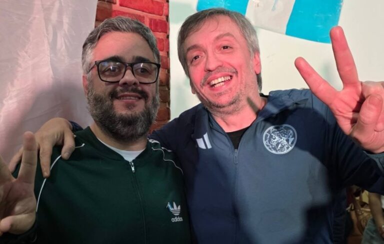 Peralta con Máximo Kirchner: “Tenemos que volver a ser dueños de nuestro país”