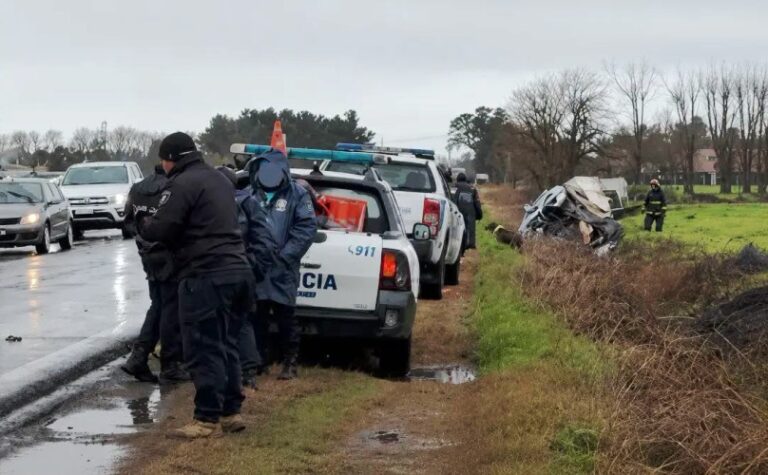 Accidente fatal en ruta 188: pierde la vida un nicoleño