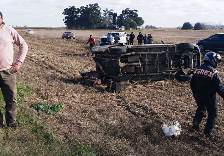 Grave accidente de tránsito en ruta 191