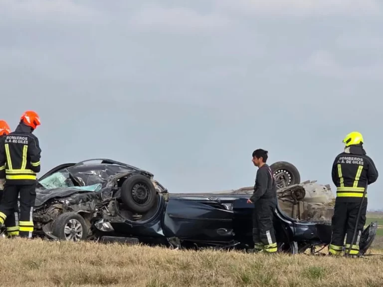 Trágico choque en San Andrés de Giles: hay arrecifeños heridos