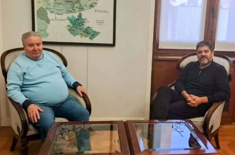 El intendente Alessandro se reunió con los principales ministros de Kicillof
