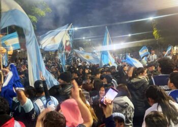 Arrecifes: el festejo más grande por la Selección