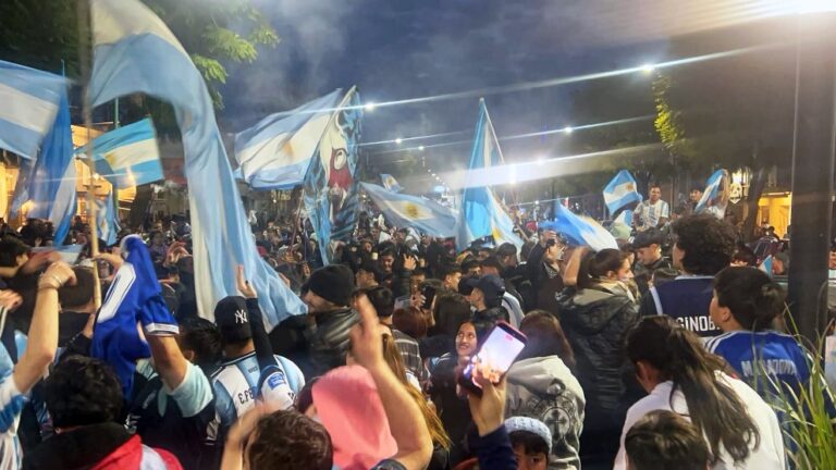 Arrecifes: el festejo más grande por la Selección