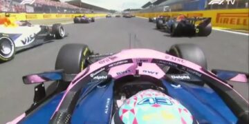 VIDEO. Tremenda largada de Colapinto en el Sprint de Silverstone: llegó 12º
