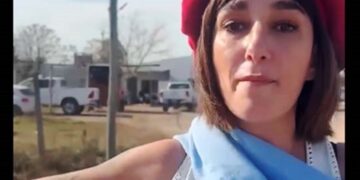 En Carmen de Areco, Leila Gianni hizo denuncias sobre el Intendente y la policía