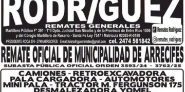 La Municipalidad de Arrecifes remata bienes en desuso
