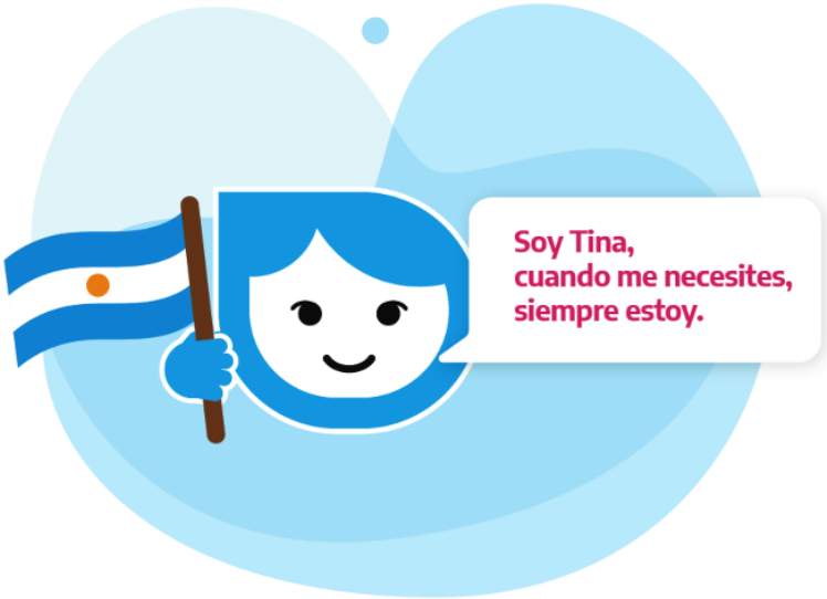 Tina: tu asistente virtual del Estado nacional, disponible las 24 horas para ayudarte