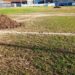 Empezaron a arreglar la cancha del Estadio