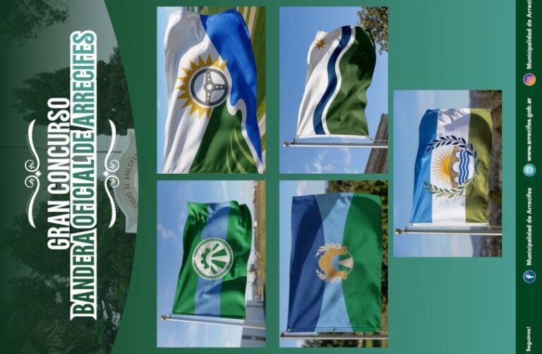 Abren la votación para elegir la bandera de Arrecifes