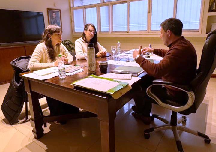 Bouvier recibió a funcionarias de Infraestructura bonaerense