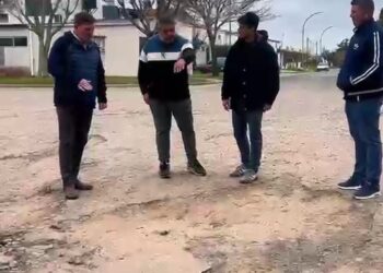 Comienza el reasfaltado de cinco cuadras en Fonavi