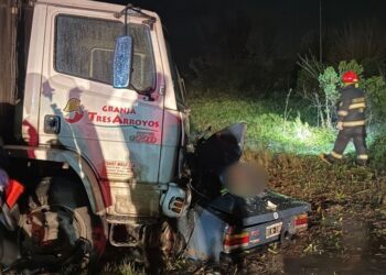 Terrible choque en la ruta: fallecieron siete personas de Parada Robles