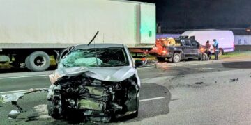 Un fallecido y un herido grave en brutal en choque en la Panamericana