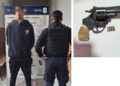 Andaba a los tiros en la calle y lo detuvieron