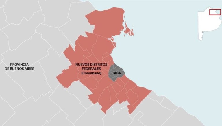 Proponen separar al Conurbano del resto de la provincia de Buenos Aires