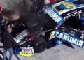 Fontana sin suerte: su Camaro tomó fuego en el primer entrenamiento de TC