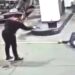 VIDEO. Mujer policía baleó a un motochorro en una estación de servicios