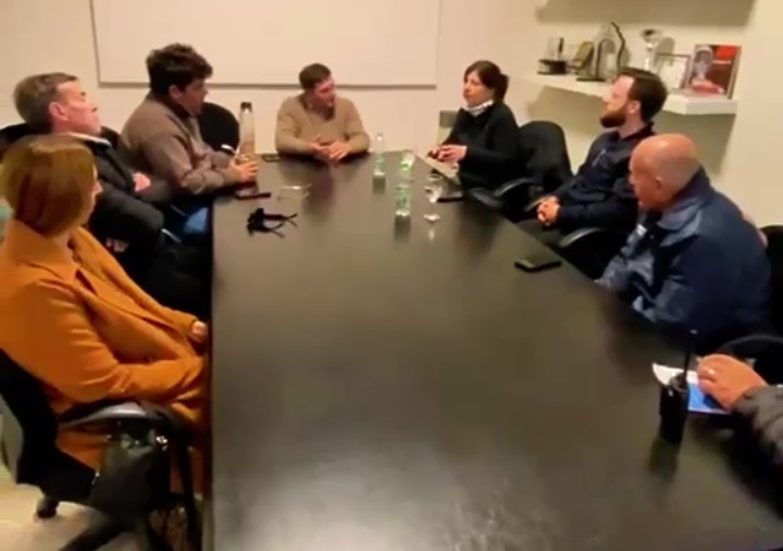 Funcionarios provinciales y municipales se reunieron por acciones ante riesgos meteorológicos