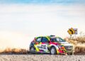 Podio de Sabrina Scicolone en el Rally Argentino en Córdoba